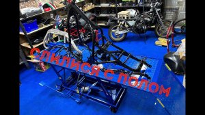 Nordberg N4M1. Распаковка, сборка и первые впечатления от платформенного мото подъемника.