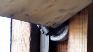 Самодельные подъемные ворота в гараж..mp4