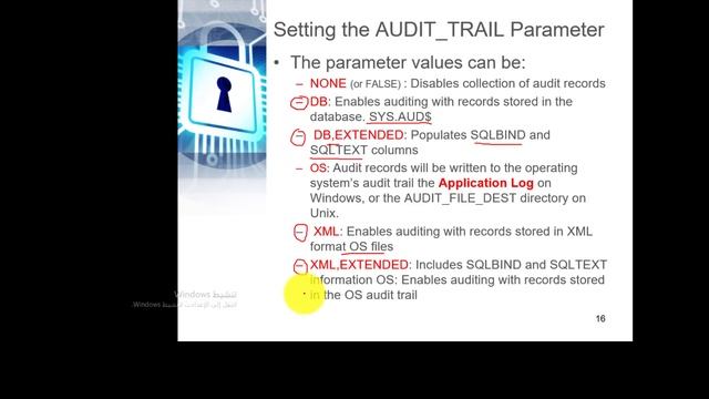 2. Ch05-Auditing Standard Database Auditing Part02 смотреть онлайн