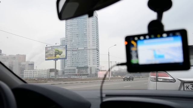 Тестовый маршрут с навигатором Prestigio смотреть онлайн
