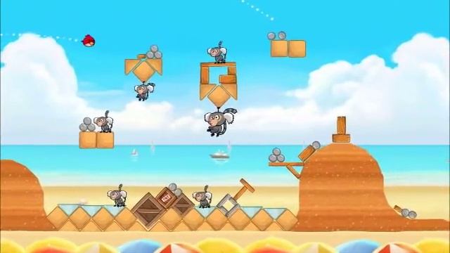 Official Angry Birds Rio Walkthrough Beach Volley 6-13 смотреть онлайн