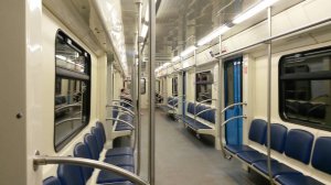 81-760/761 "Ока" на Кольцевой линии, парад поездов. 15 мая 2016 год