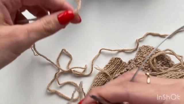 Как красиво и аккуратно соединить нити при вязании спицами смотреть онлайн