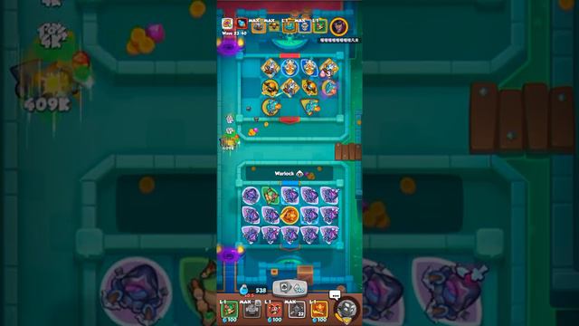 Rush Royale Dungeon Chapter 3 floor 7 | 159 million damage Victory co op victory смотреть онлайн