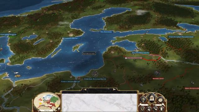 Empire:Total War Прохождение за Швецию #2 По всем фронтам! смотреть онлайн