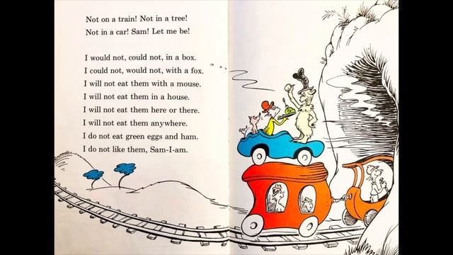 Green Eggs and Ham by Dr. Seuss Read Aloud смотреть онлайн
