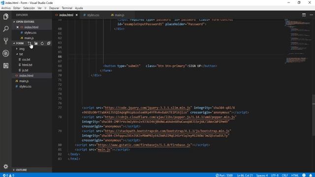 Amazing Sign Up Form | Firebase | Realtime Database | Bootstrap | Font Awesome смотреть онлайн
