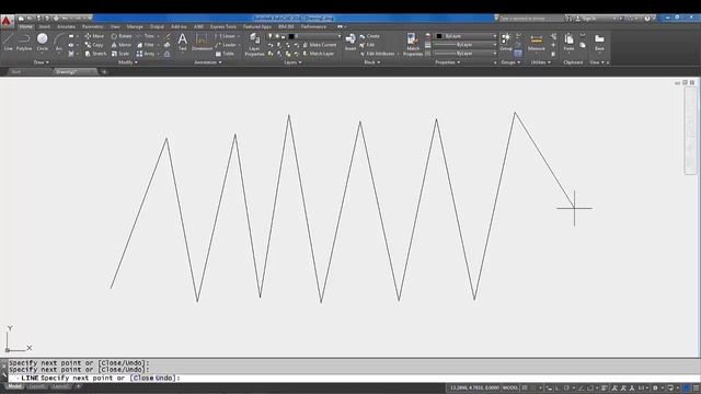 Autocad 2016 - Drawing Lines Freehand #57 смотреть онлайн