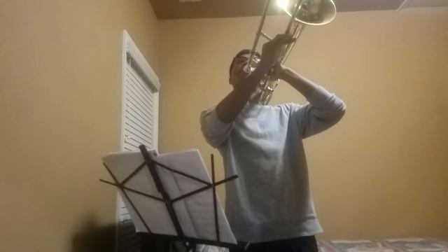 Tyrell and blue bells TROMBONE PRACTICE LIVE смотреть онлайн