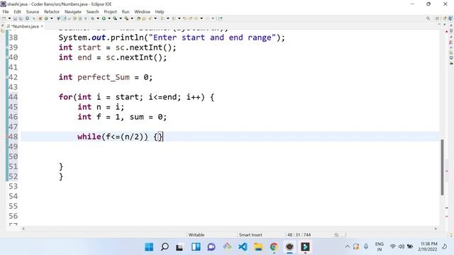Program to calculate sum of all perfect numbers from 1 to n смотреть онлайн