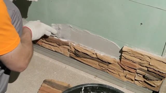 Пример поклейки гипсовой плитки смотреть онлайн