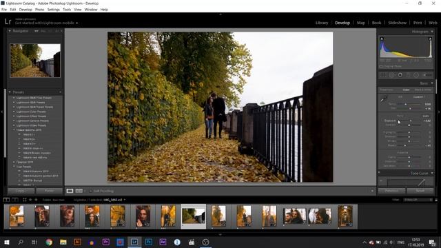 Лайтрум для начинающих #1. Работа с экспозицией в лайтурм. Выставляем баланс белого. Basic смотреть онлайн