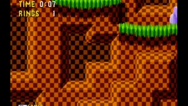 Sonic 1 - Green Hill Act 2 - 0:13 смотреть онлайн