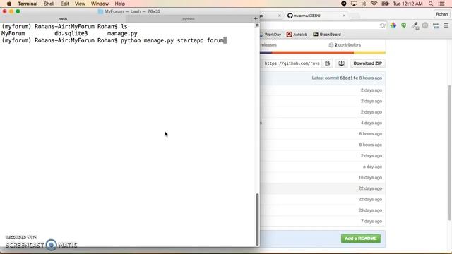 Creating Django Applications in a Project смотреть онлайн