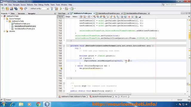 How To Print Jtable Data In Java Swing GUI Application - Netbeans смотреть онлайн