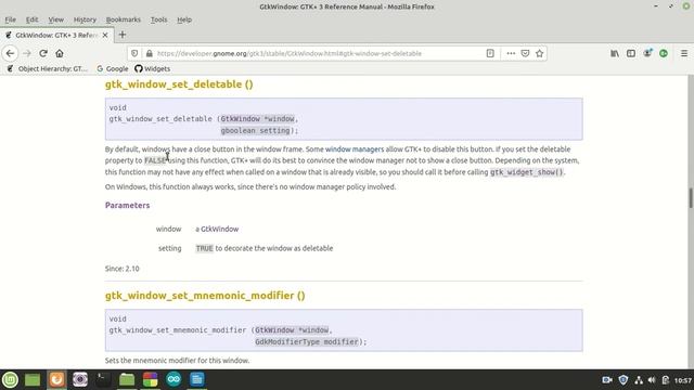 GTK GtkWindow Part 09 смотреть онлайн