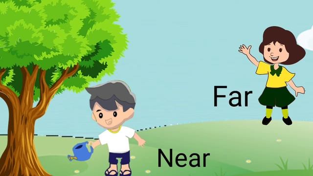 Far and near/ concept of far and near/ easy concept of far and near / far and near for kids. смотреть онлайн