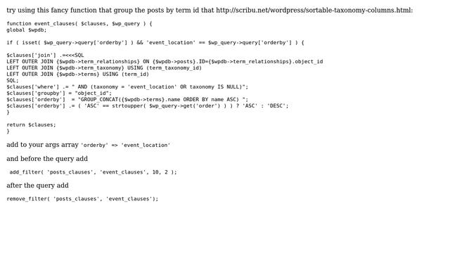 Wordpress: How to group custom post type posts by custom taxonomy terms? (3 Solutions!!) смотреть онлайн