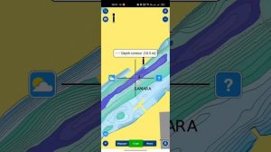 карта глубин Самарская область