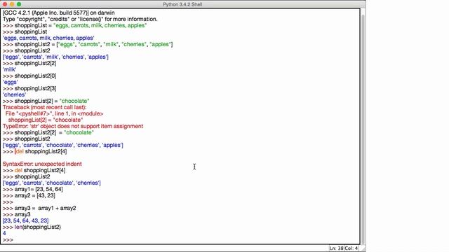 (Introduction To Python Programming) 25-List Functions смотреть онлайн