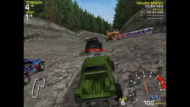 [Внедорожники 4х4/Трасса (Offroad)] Интро. Обзор игры и CD-дисков. Сравнение с американской версией