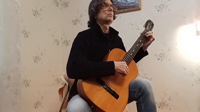 Старинная английская песня(из лютневой литературы XVI век).Гитарная музыка для души. смотреть онлайн