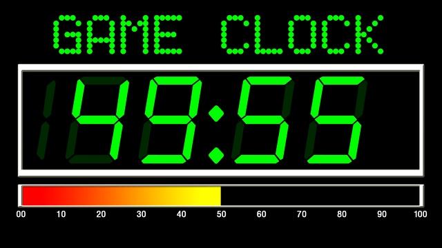 100 Seconds Countdown (Digital Game Clock Version , Remix BBC Countdown , 50FPS) смотреть онлайн