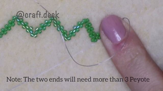 Zig Zag Peyote Bracelet - Step by Step Tutorial- Beaded Bracelet смотреть онлайн