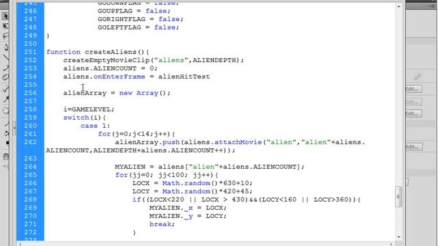 Hero collision detection (Flash Game with Actionscript 2.0 - Part 28) смотреть онлайн