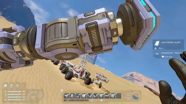 How to Build and Operate a Crane - Space Engineers Tutorial смотреть онлайн