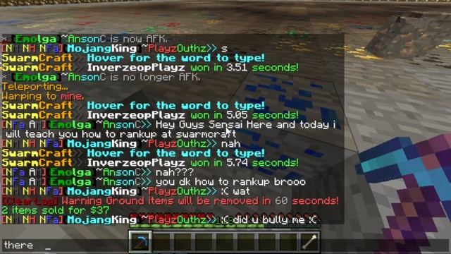 how to rankup at SwarmCraft Towny and ..... смотреть онлайн