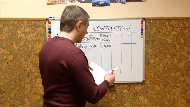 Список контактов сделать просто. смотреть онлайн