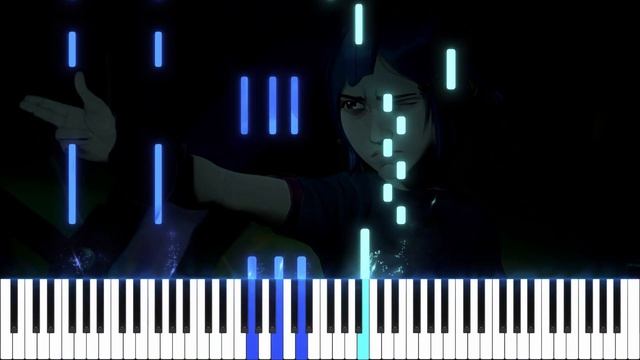 Enemy (from Arcane) - Imagine Dragons x J.I.D | Piano Tutorial [MIDI File] смотреть онлайн