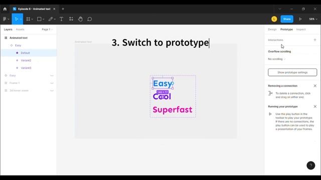 How to Design an Animated Text - Figma Tutorial смотреть онлайн