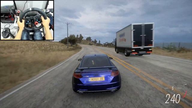Audi TT RS 2018 Forza Horizon 5 | Logitech G29 Gameplay смотреть онлайн