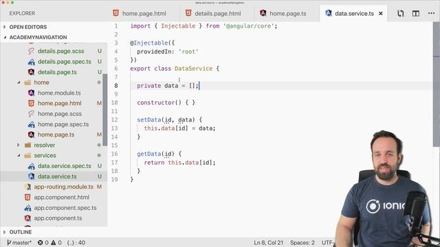 How to Pass Data with Angular Router in Ionic 4 смотреть онлайн