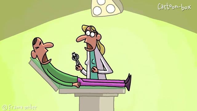 Мультяшная коробка для вытаскивания неправильного ЗАКАЗАТЬ РАМКУ Забавный мультяшный стоматолог смотреть онлайн
