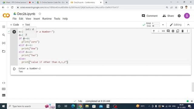 PPS online session-7 | Python | Decision making and looping in python смотреть онлайн