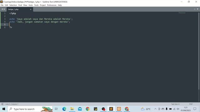 Belajar Bahasa Pemrograman PHP untuk Pemula ini {Fungsi Echo} - Part#01 смотреть онлайн