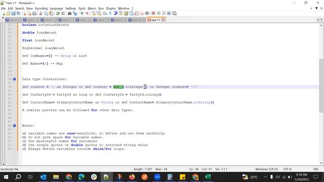 01 - Defining Variables and Data Type Conversions | Oracle Fusion Cloud Groovy смотреть онлайн