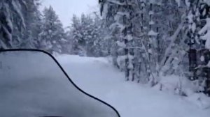 На охоту на снегоходе