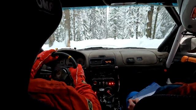 Онборд, ралли "Золотые ворота - март 2023", экипаж #8 Григорьев/Комяков, СУ-2 смотреть онлайн