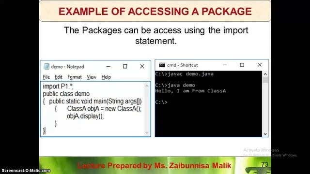 JAVA PACKAGE PART-4 смотреть онлайн