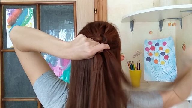 КОСА ИЗ 5 ПРЯДЕЙ самой себе - пошаговая инструкция смотреть онлайн