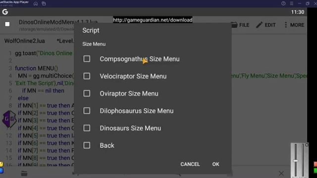 Dinos Online Mod Menu 4.1.3 Script Showcase. смотреть онлайн