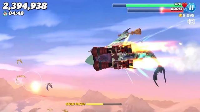 Hungry Shark World - Zombie Shark Supersized (Arctic Ocean) смотреть онлайн
