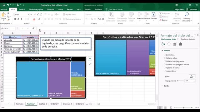 10 EJERCICIOS de EXCEL BÁSICO para PRÁCTICA - Parte 5 смотреть онлайн