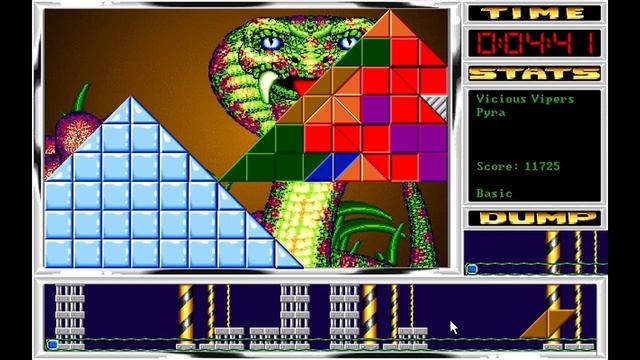 Origamo (1994) - PC - Levels 32, 33, 34, 92, 93 & 94 смотреть онлайн