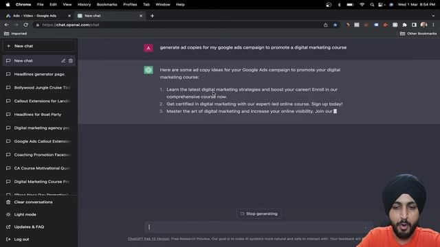 Create Killer Google Ads Copy using Chat GPT in 30 Seconds | How to Use Google Ads with Chat GPT смотреть онлайн