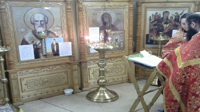 Акафист Спиридону Тримифунскому в Храме во имя Святых Целителей Космы и Дамиана 10.05.2020 смотреть онлайн